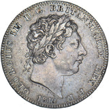 1819 LIX Crown - George III British Silver Coin - Nice