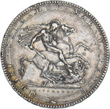 1819 LIX Crown - George III British Silver Coin - Nice