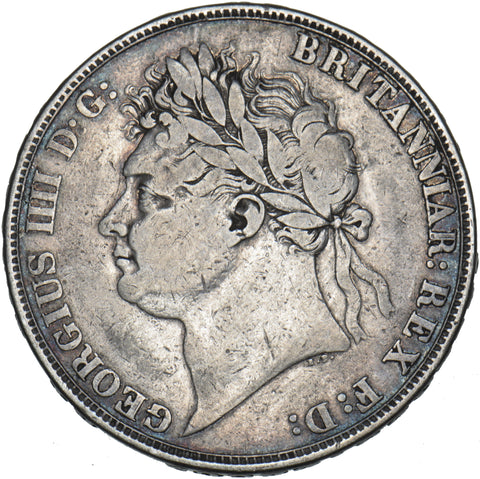 1821 Crown - George IV British Silver Coin