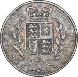 1844 Crown (Cinquefoil Stops) - Victoria British Silver Coin