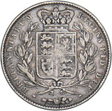 1845 Crown - Victoria British Silver Coin