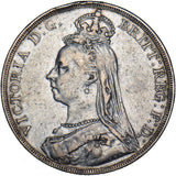 1889 Crown - Victoria British Silver Coin