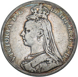 1892 Crown - Victoria British Silver Coin