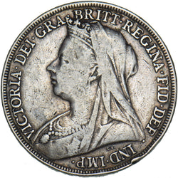 1894 LVIII Crown - Victoria British Silver Coin