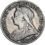 1894 LVII Crown - Victoria British Silver Coin