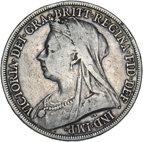 1894 LVII Crown - Victoria British Silver Coin