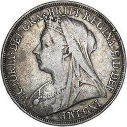 1897 LXI Crown - Victoria British Silver Coin