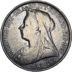 1898 LXI Crown - Victoria British Silver Coin