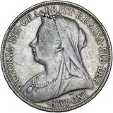 1898 LXII Crown - Victoria British Silver Coin
