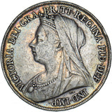 1899 LXIII Crown - Victoria British Silver Coin