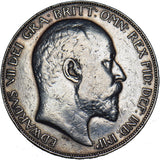 1902 Crown - Edward VII British Silver Coin