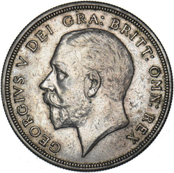 1932 Wreath Crown - George V British Silver Coin - Very Nice