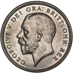 1932 Wreath Crown - George V British Silver Coin - Very Nice