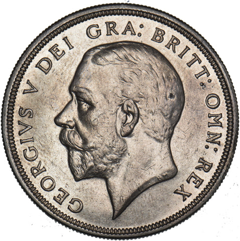 1932 Wreath Crown - George V British Silver Coin - Very Nice