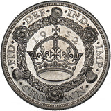 1932 Wreath Crown - George V British Silver Coin - Very Nice