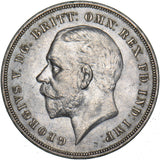 1935 Crown - George V British Silver Coin - Superb