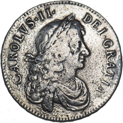 1668 Halfcrown (Association Shipwreck) - Charles II British Silver Coin