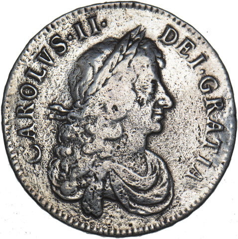 1668 Halfcrown (Association Shipwreck) - Charles II British Silver Coin