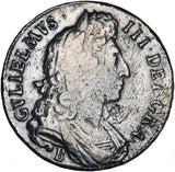 1696 B Halfcrown (Association Shipwreck) - William III British Silver Coin
