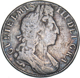 1700 Halfcrown - William III British Silver Coin