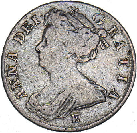 1708 E Halfcrown (Edinburgh Mint) - Anne British Silver Coin