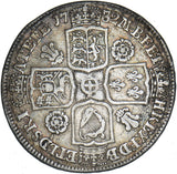 1732 Halfcrown - George II British Silver Coin - Nice