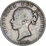 1844 Halfcrown - Victoria British Silver Coin