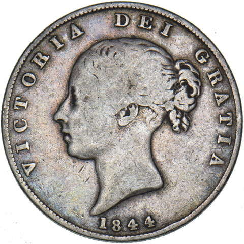 1844 Halfcrown - Victoria British Silver Coin