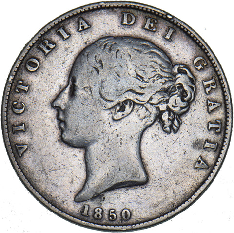 1850 Halfcrown - Victoria British Silver Coin