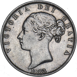 1883 Halfcrown - Victoria British Silver Coin - Nice