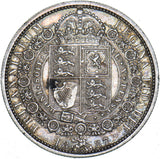 1887 Halfcrown - Victoria British Silver Coin - Nice
