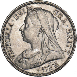 1894 Halfcrown - Victoria British Silver Coin - Very Nice