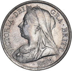 1898 Halfcrown - Victoria British Silver Coin - Very Nice