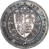 1900 Halfcrown - Victoria British Silver Coin - Very Nice