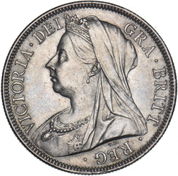 1900 Halfcrown - Victoria British Silver Coin - Superb