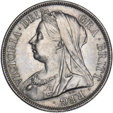 1900 Halfcrown - Victoria British Silver Coin - Superb