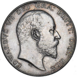 1902 Matt Proof Halfcrown - Edward VII British Silver Coin - Very Nice
