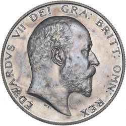 1902 Matt Proof Halfcrown - Edward VII British Silver Coin - Superb