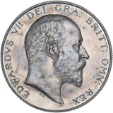1902 Matt Proof Halfcrown - Edward VII British Silver Coin - Superb