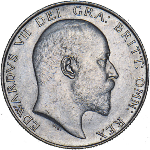 1902 Halfcrown - Edward VII British Silver Coin - Very Nice