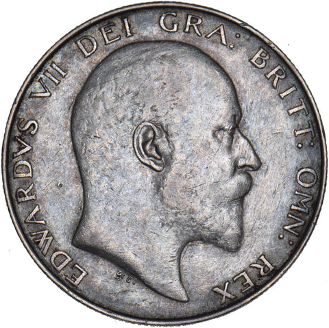 1902 Halfcrown - Edward VII British Silver Coin - Nice
