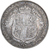 1902 Halfcrown - Edward VII British Silver Coin - Nice