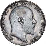 1903 Halfcrown - Edward VII British Silver Coin