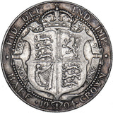 1904 Halfcrown - Edward VII British Silver Coin