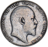 1904 Halfcrown - Edward VII British Silver Coin