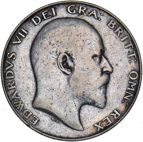 1904 Halfcrown - Edward VII British Silver Coin