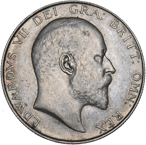 1909 Halfcrown - Edward VII British Silver Coin - Nice