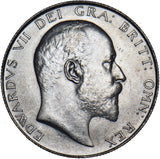 1910 Halfcrown - Edward VII British Silver Coin - Superb