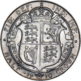 1910 Halfcrown - Edward VII British Silver Coin - Superb