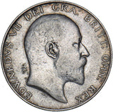 1910 Halfcrown - Edward VII British Silver Coin